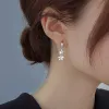 Summer Flower 925 Silver Needle Stud Earrings for Women 2022 New Style Earrings, elegant and high-end, with a niche design sense details Picture